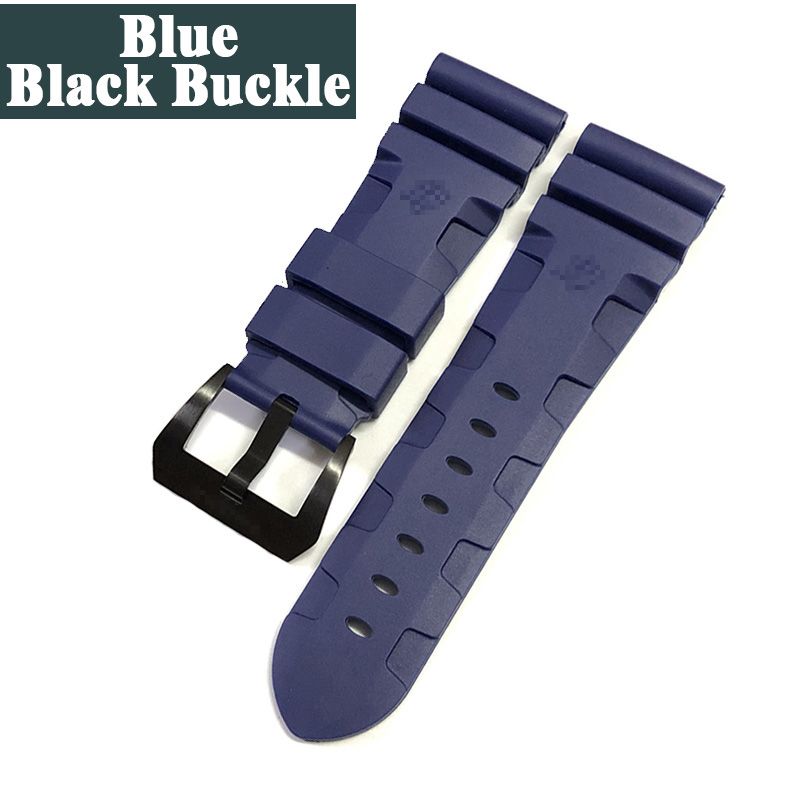 24mm Blue-Black Buckle