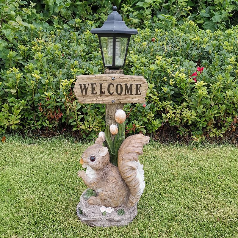 Solar Squirrel Welcome Card