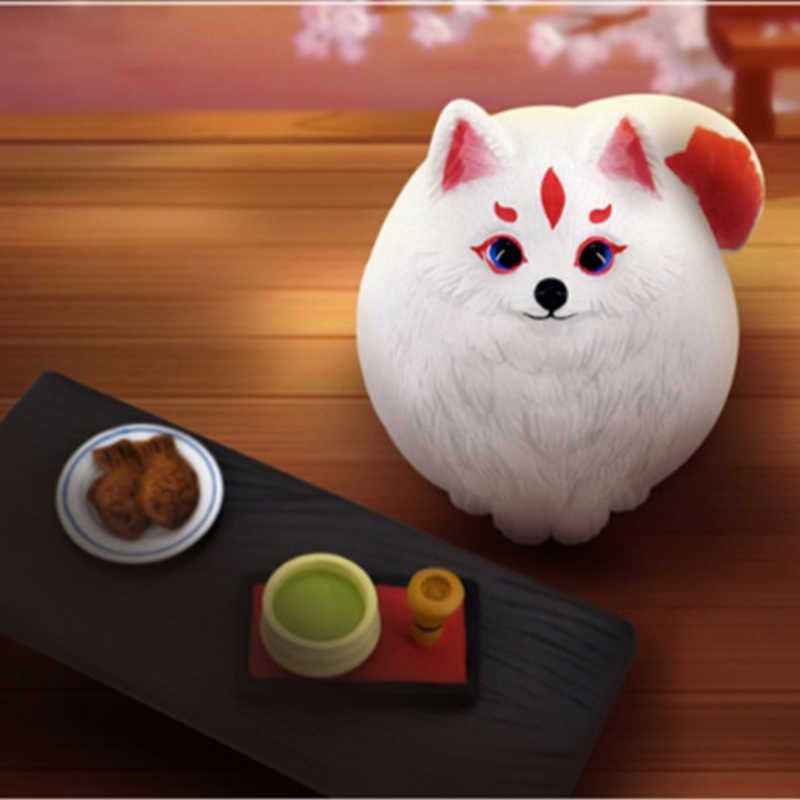 Snow Fox Anime Blind Box Fat Dodo Kitten Toys for Girls Pucky Babies  Collectible Figurines Surprise Boxes Kimetsu No Yaiba