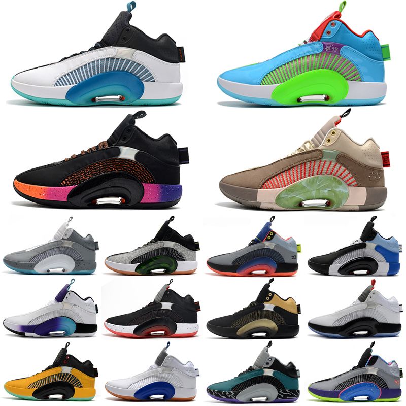 Mens 35s Jumpman Basketball Shoes 35 Trainers Tennis Sneakers 34 34s 33 33s  Black White Red Grey Pink XXXV Sports From Cherin, $39.61 | DHgate.Com