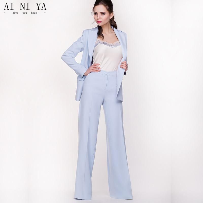 Blazer Female Trouser Suit Custom 