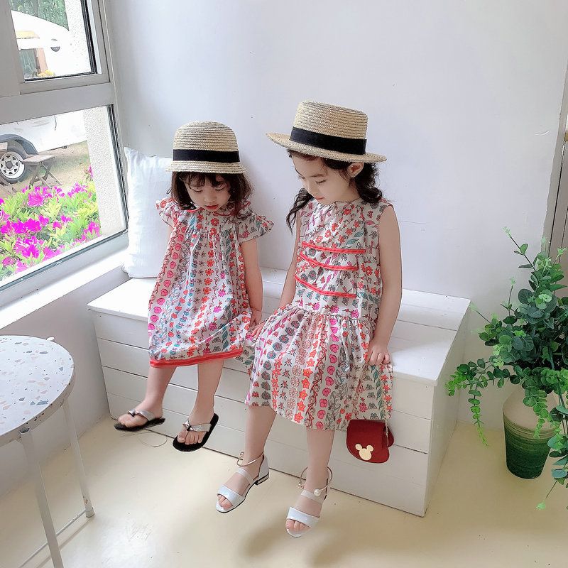 Compra Vestido De Niña Ropa De Bebé Para Niños 2022 Hermosa Primavera  Verano Para Niños De Verano Outwear Fiesta De Fiesta Vestidos De Uniforme  De Algodón Ropa Para Niños Barato | Entrega