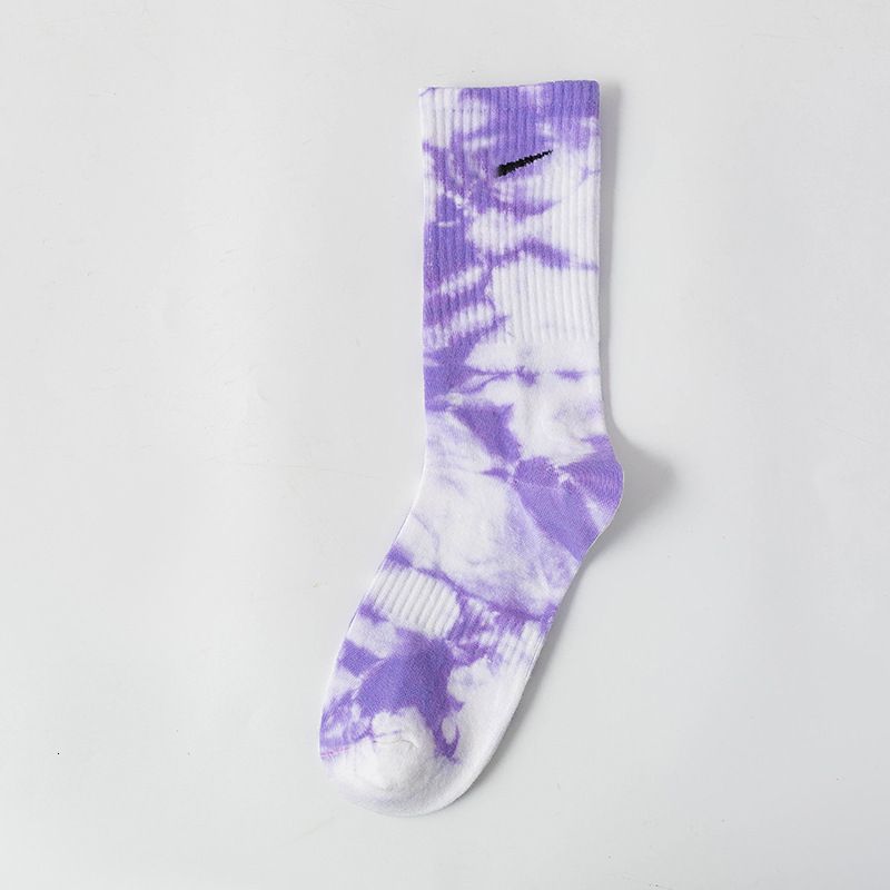 tie dyed purple