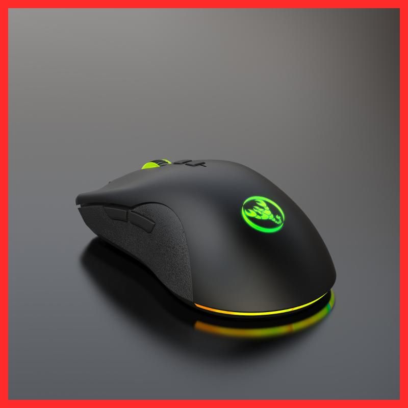 Mice Wired Gaming Mouse Mouse 6400DPI Профессиональный Электрический конкурс Оптический геймер со светодиодной подсветкой, для компьютерного ноутбука