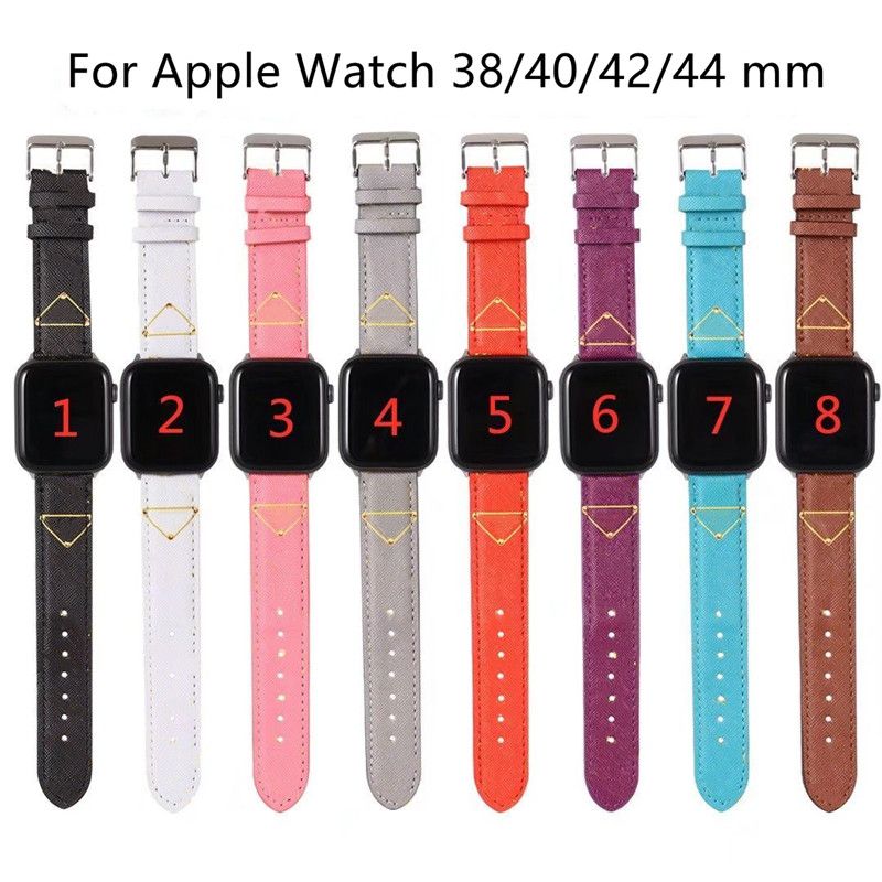 Compra Diseñador Reloj De Relojes Correa Para Apple Watch Band 42mm 38mm  40mm 44mm Iwatch 5 4 3 2 Bandas Cuero De Lujo Correas Inteligentes Reloj De  Reloj Wholesale Barato | Entrega