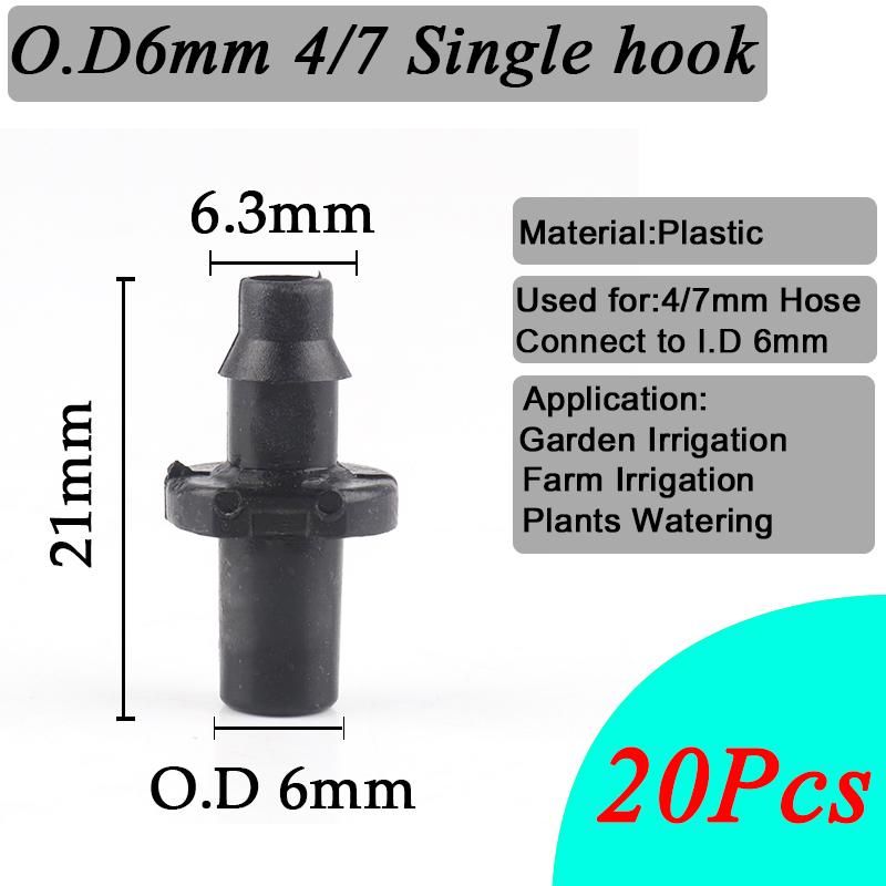 O.D6mm Single Haken