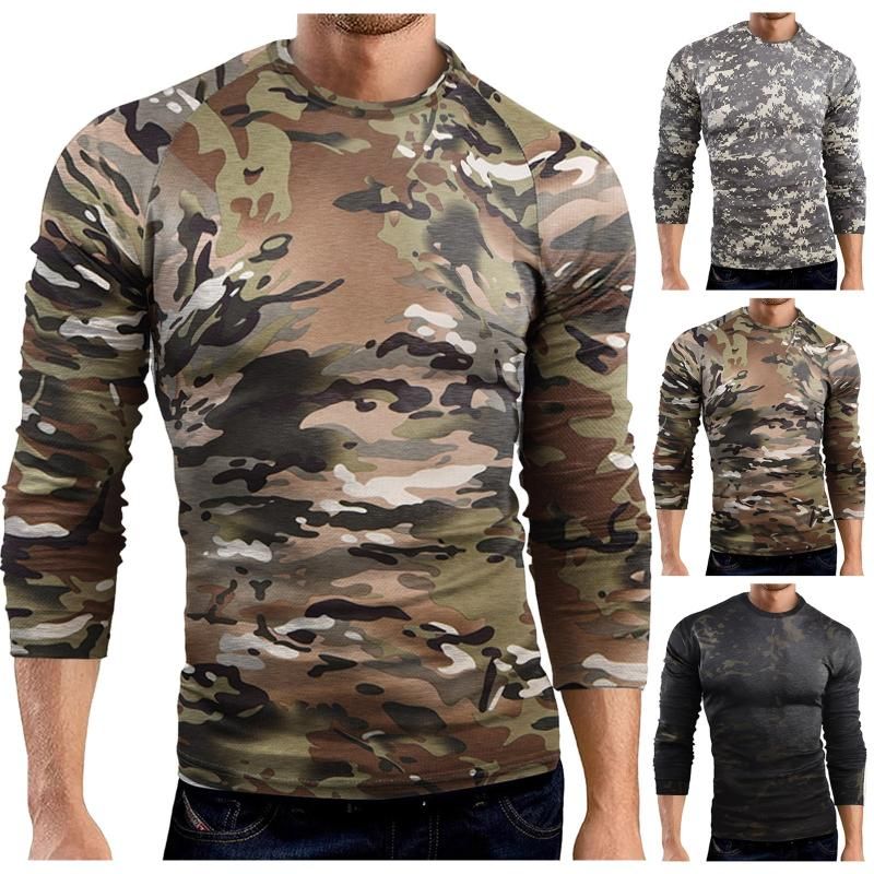 Alta Calidad Uniforme Militar De Camuflaje Táctico De Manga Alta Calidad Uniforme Militar De Camuflaje Táctico De Manga