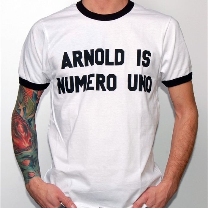Acquistare T Shirt Arnold È Numero Uno Uomini Casual Bianco Con Black Ee  Tees Abbigliamento Moda Abbigliamento Tshirt Stile Estate Economico |  Consegna Veloce E Qualità | It.Dhgate