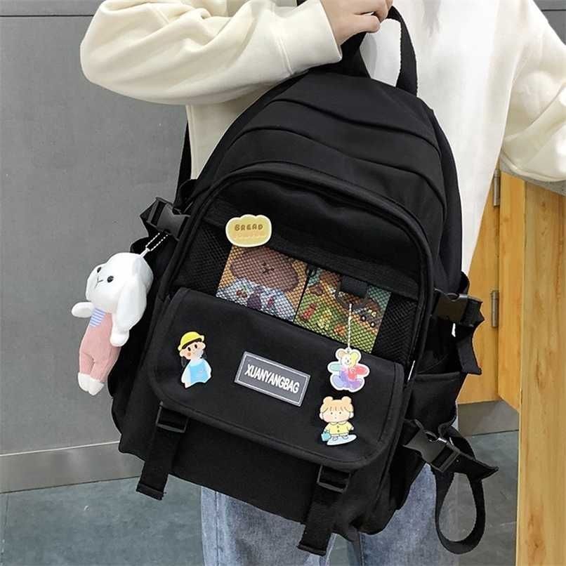 Mochila Impermeable Para Mujer Kawaii Korea Travel School Mochila Impermeable Para Mujer Kawaii Korea Travel School