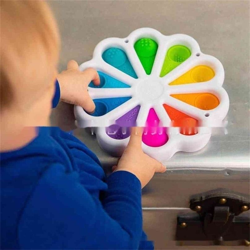 flower pop it fidget
