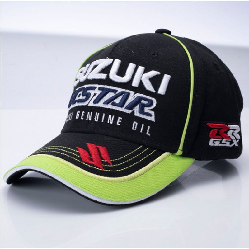 UKKD Cappello Donna Berretto da Baseball Dad Cappello GP Motociclo Uomo Unisex Ricamo in Cotone Camionista Cappelli Suzuki Sport All/'Aperto F1 Cappellini da Corsa
