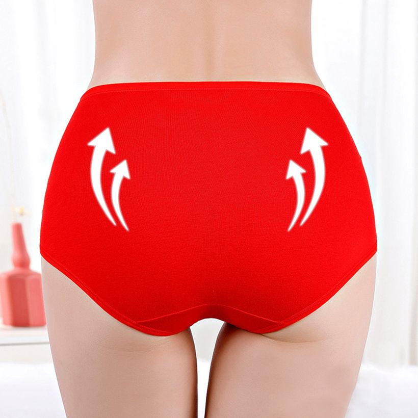 Compra Bragas Para Mujer Ropa Interior Tallas Grandes Calzones De Algodón  Chino Rojo Cubiertos Sin Fisuras Pantalones Para Mujer Lencería Sexy Para  Mujer Barato | Entrega Rápida Y Calidad | Es.Dhgate