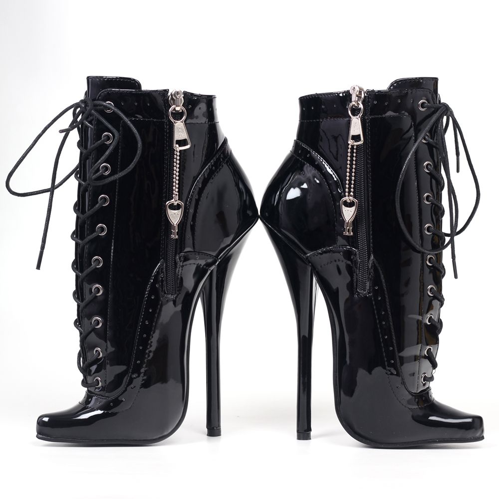 locking high heel boots