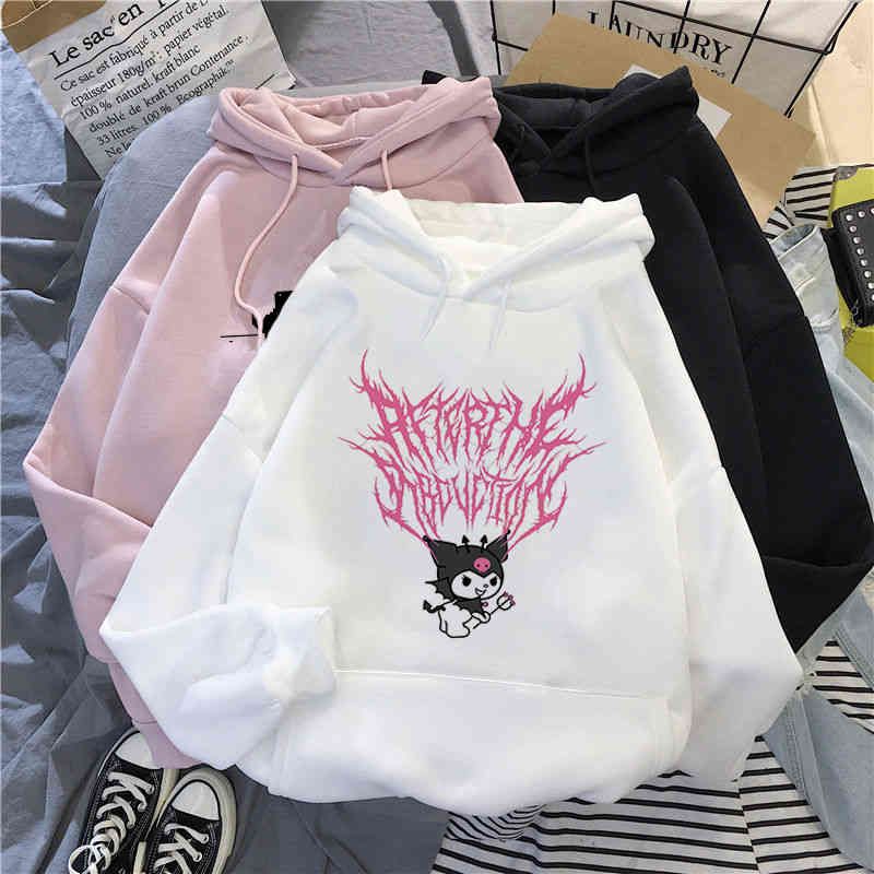 SUDADERA KUROMI – Theblackfeline