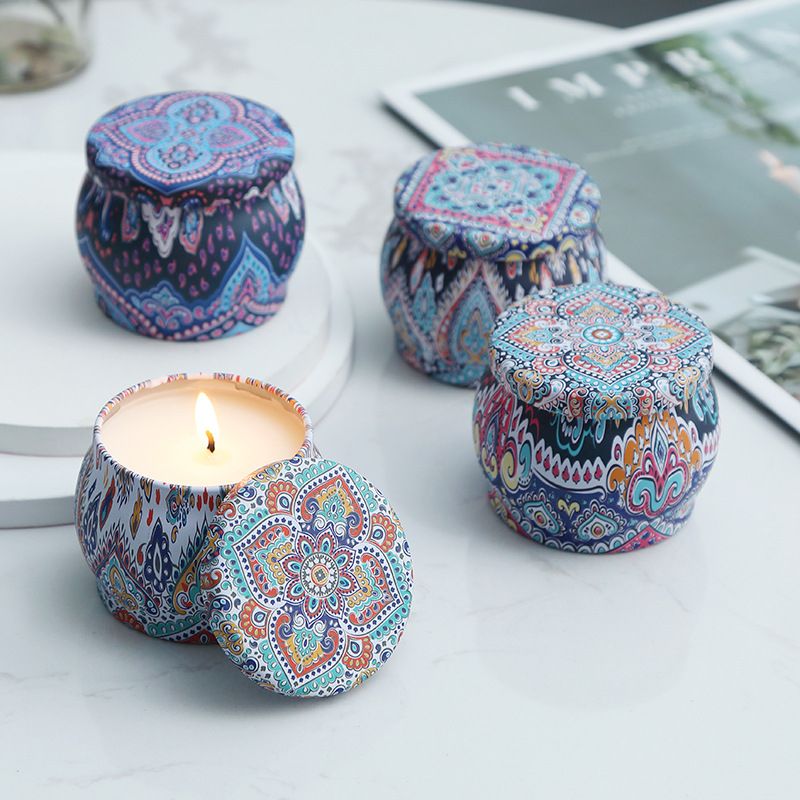 Plant Essential Oil Soy Wax Aromatherapy Candle Wedding Souvenir Candle  Fragrance Aroma Smokeless Lighting Candles From Xueqinfu, $17.53