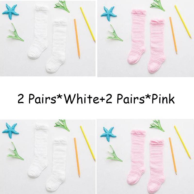 2 White-2 Pink