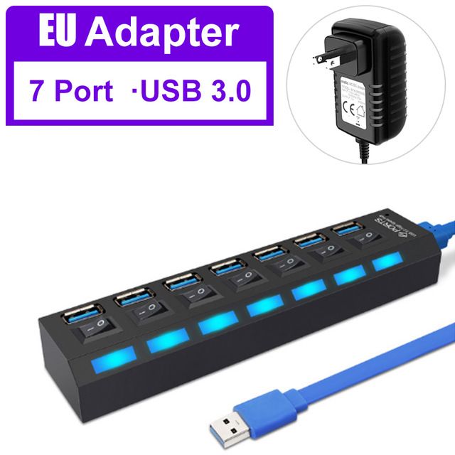 Adaptateur européen 7 Port