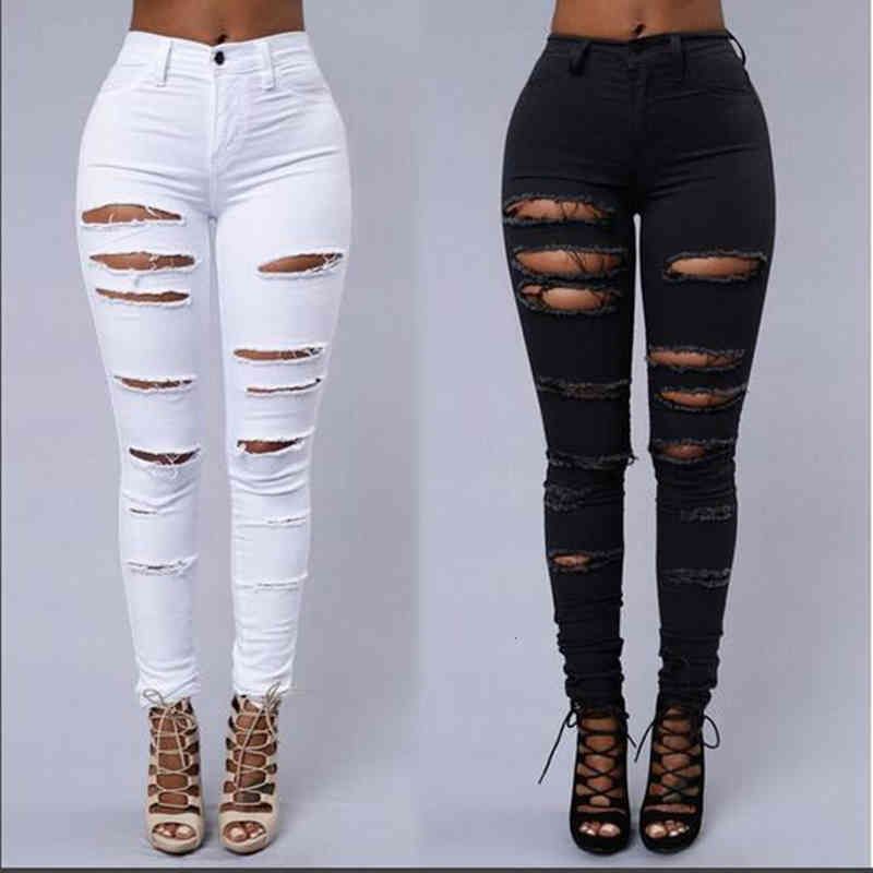 Street Women Skinny Jeans Sexy High 