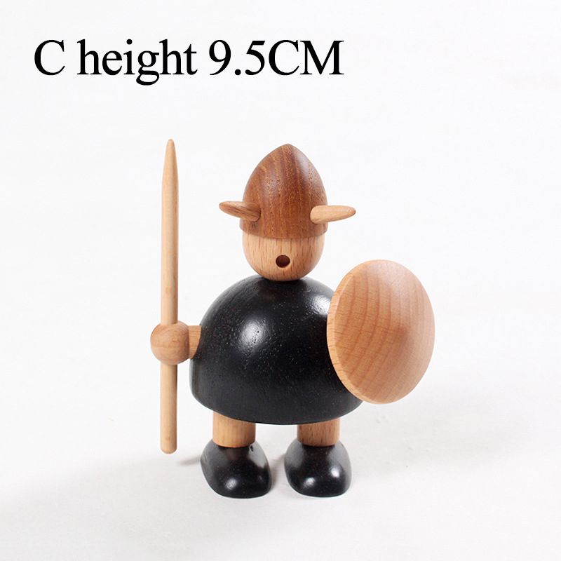 Wooden Man c 9.5cm