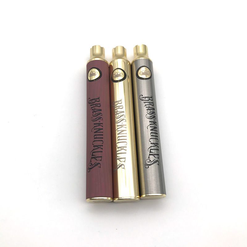 Brass Knuckles Vape Pen Battery 900mAh Variable Voltage Pens With USB