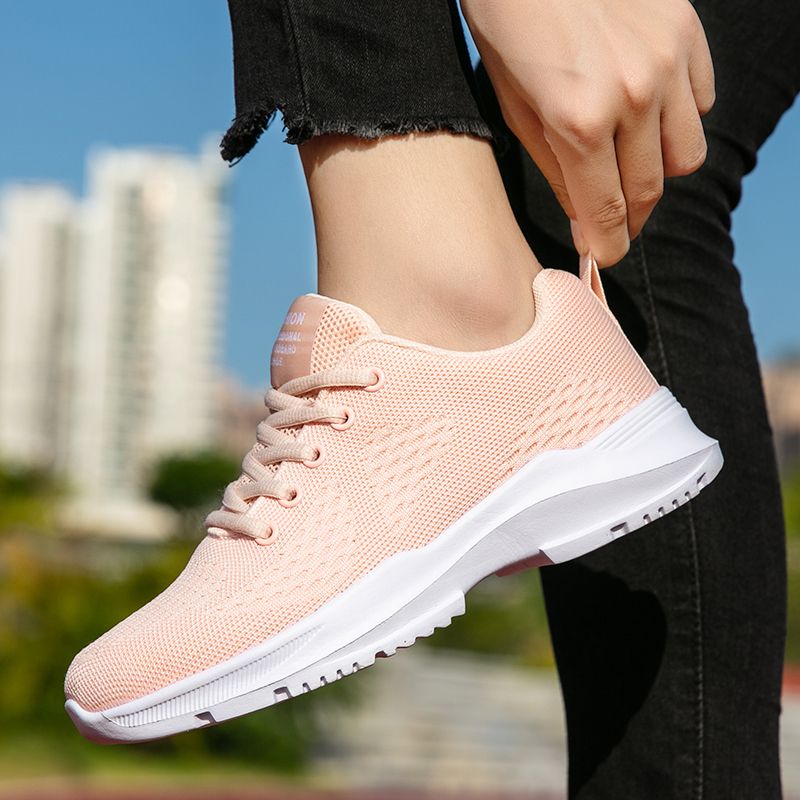 Transpirable Malla Zapatos Cómodos Plataforma Fitness Zapati Transpirable Malla Zapatos Cómodos Plataforma Fitness Zapati