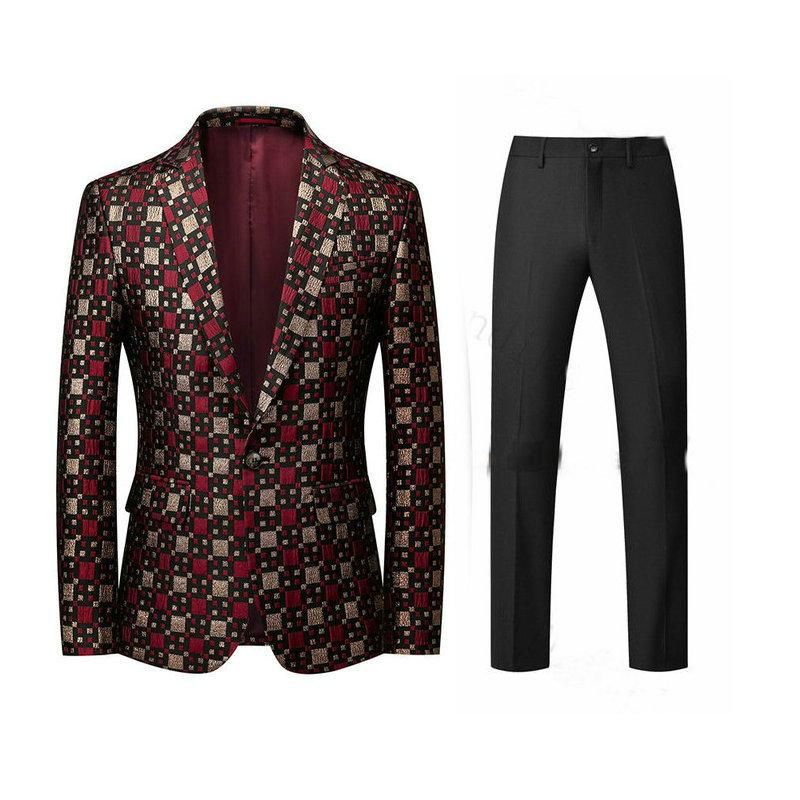 Compra Trajes Para Hombres Blazers Jeltoin 2 Piezas Hombres Fiesta  Escenario Cantante Traje Homme Slim Fit Chaqueta Floral Pantalones Negros  Vestido De Fiesta Smoking Smoking 202 Barato | Entrega Rápida Y Calidad |  Es.Dhgate