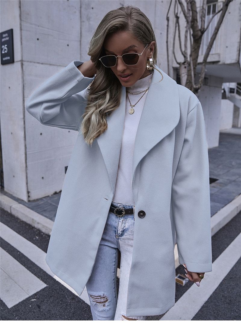 Autumn Winter Fashion Woolen Coat 