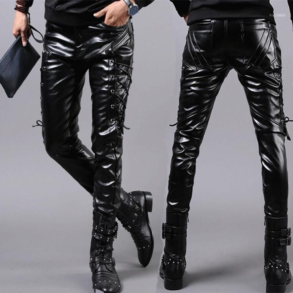 Long Pant Motorcycle Leather Trousers 