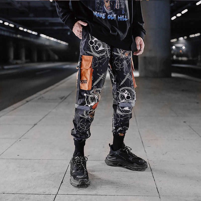 Compra Pantalones Casuales De Deportes Sueltos Hombre De Los Hombres Harem  Pantalones De Harema Comics Impreso Joggers Pantalones Hombre Hip Hop  Pantalones Casuales X0615 Barato | Entrega Rápida Y Calidad | Es.Dhgate