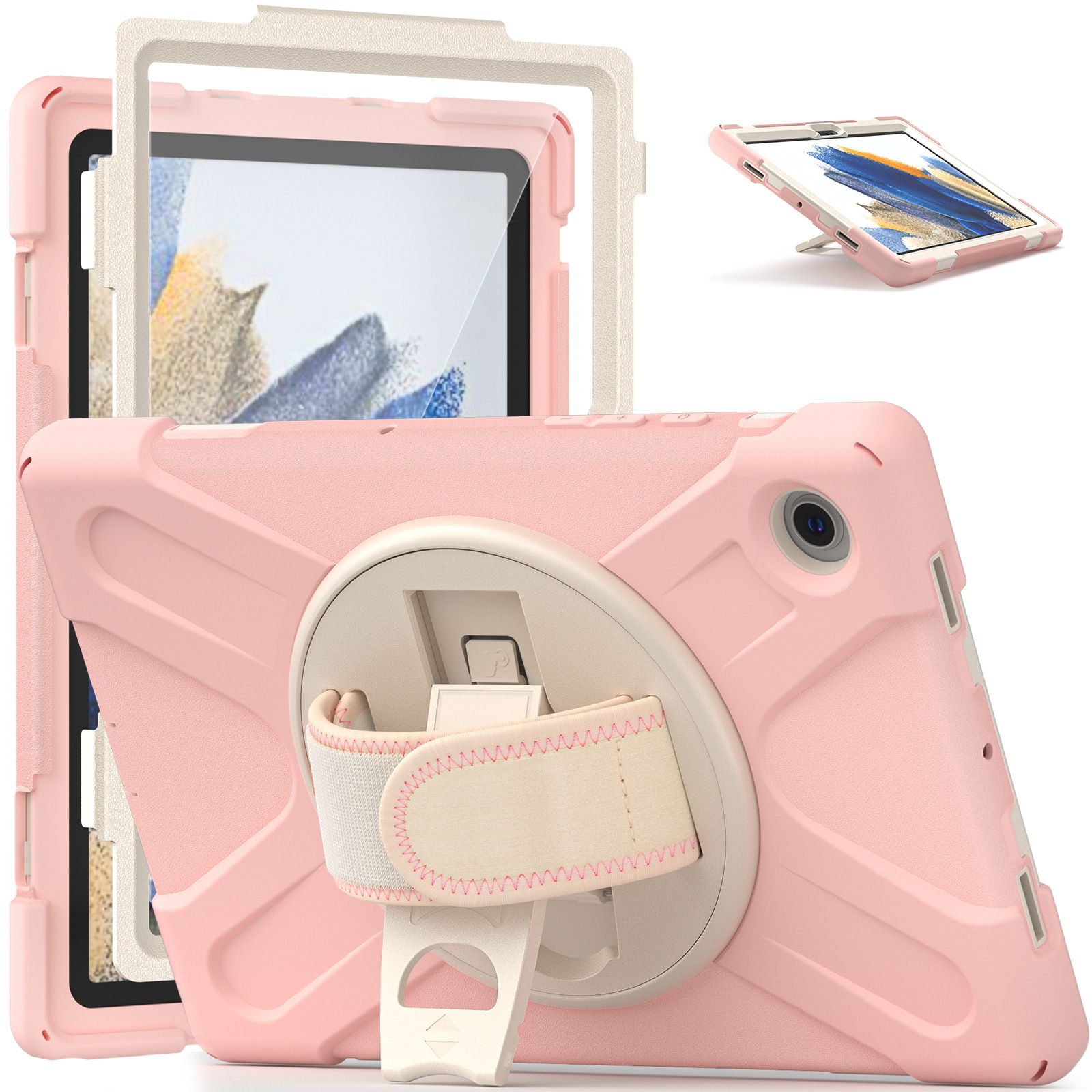 Heavy Duty Armor Defender Rugged Hybrid Kickstand Cases For Samsung