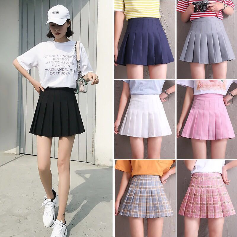Yoga Tenis Verano Cintura Mini Falda Plisada Uniforme Yoga Tenis Verano Cintura Mini Falda Plisada Uniforme