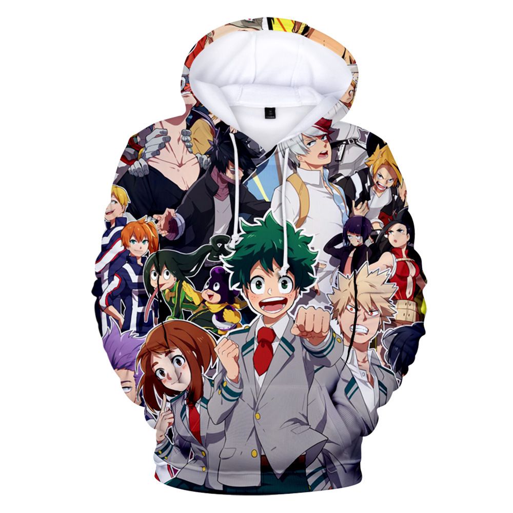 Anime My Hero Academy Cosplay Boku No Hero Academia Harajuku Sudadera De Manga Larga Chaqueta Con Hombres Sudaderas Sudaderas Sudaderas De 11,65 € | DHgate