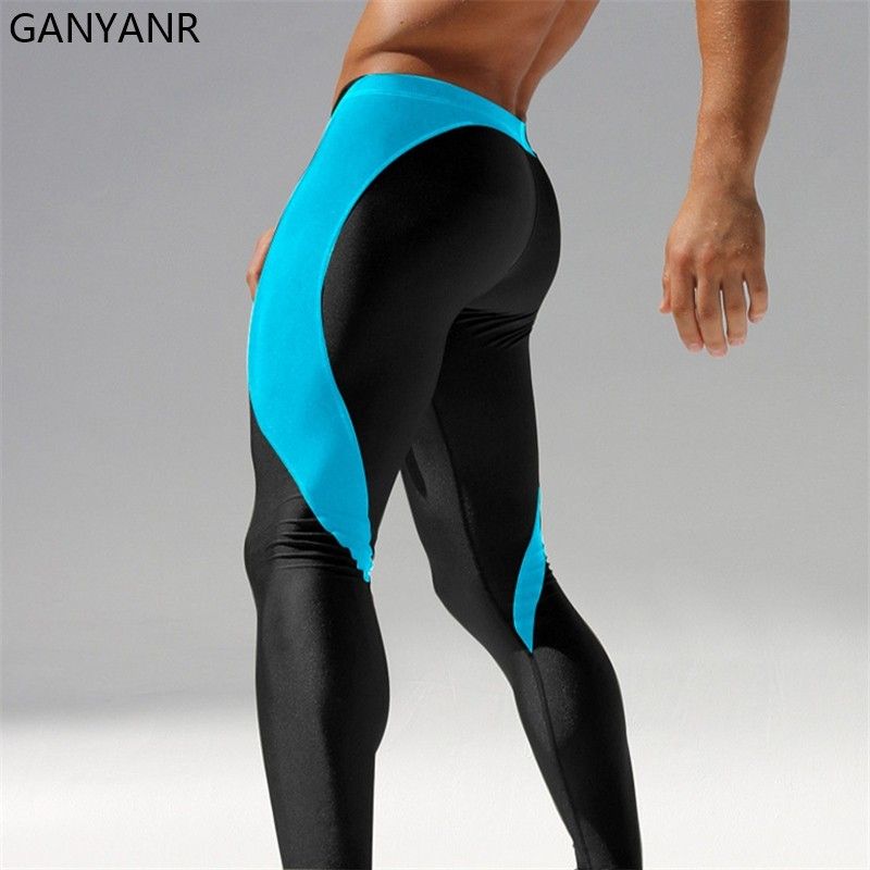 Rera Men Leggings Sport Tight Dry Running Compression Pants 