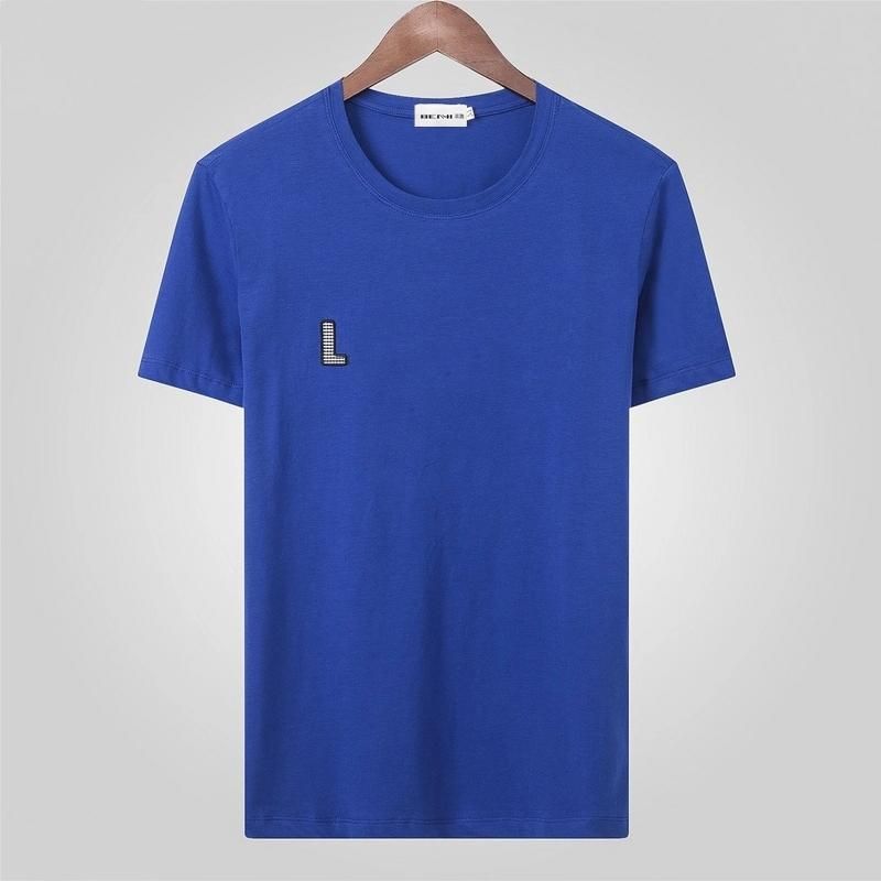 Compra Camisetas Para Hombres Verano M 3XL Hombre Alegador Lycra Algodón O  Cuello Hombres Manga Corta Camiseta Camisa Bordado T Shirt Homme Masculine  Barato | Entrega Rápida Y Calidad | Es.Dhgate