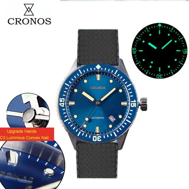 Black Blue Dial