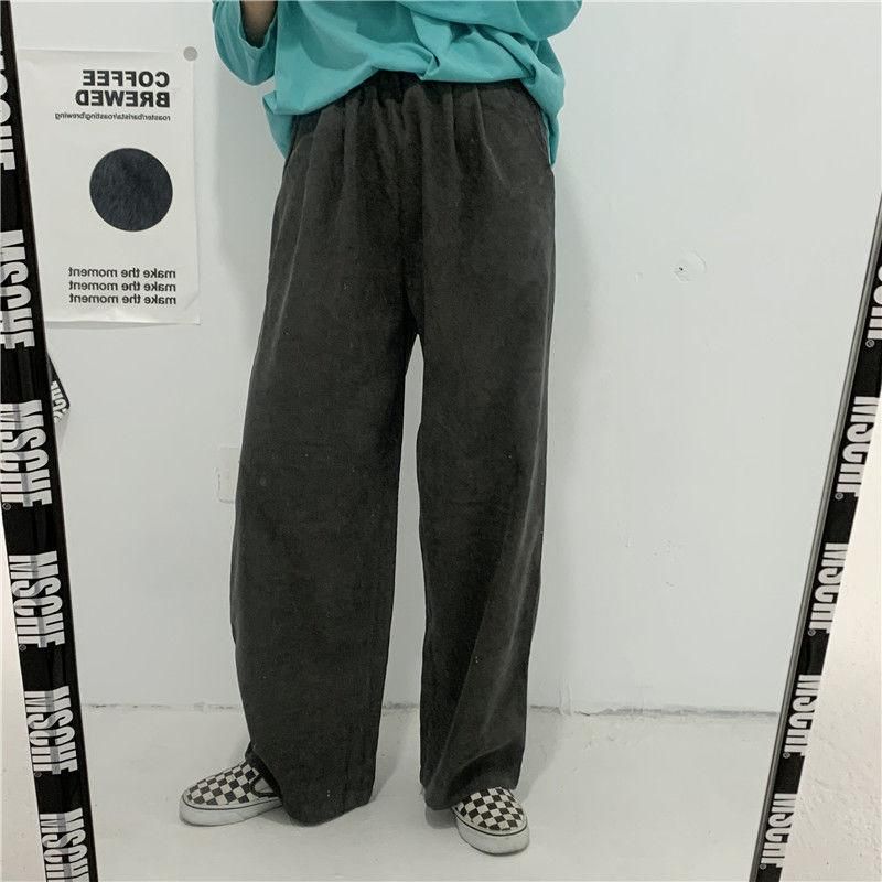 Compra Pantalones Para Mujer Capris Green Corduroy Mujer Pink Cintura Alta  Estilo Coreano Pantalones Gris Pantalones Amplios Pierna Juegos Blanco  Palazzo Sweetpants Barato | Entrega Rápida Y Calidad | Es.Dhgate