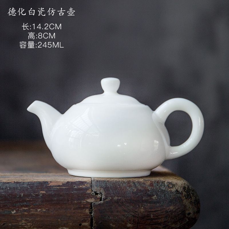 Dehua Porcelaine blanche Pot antique