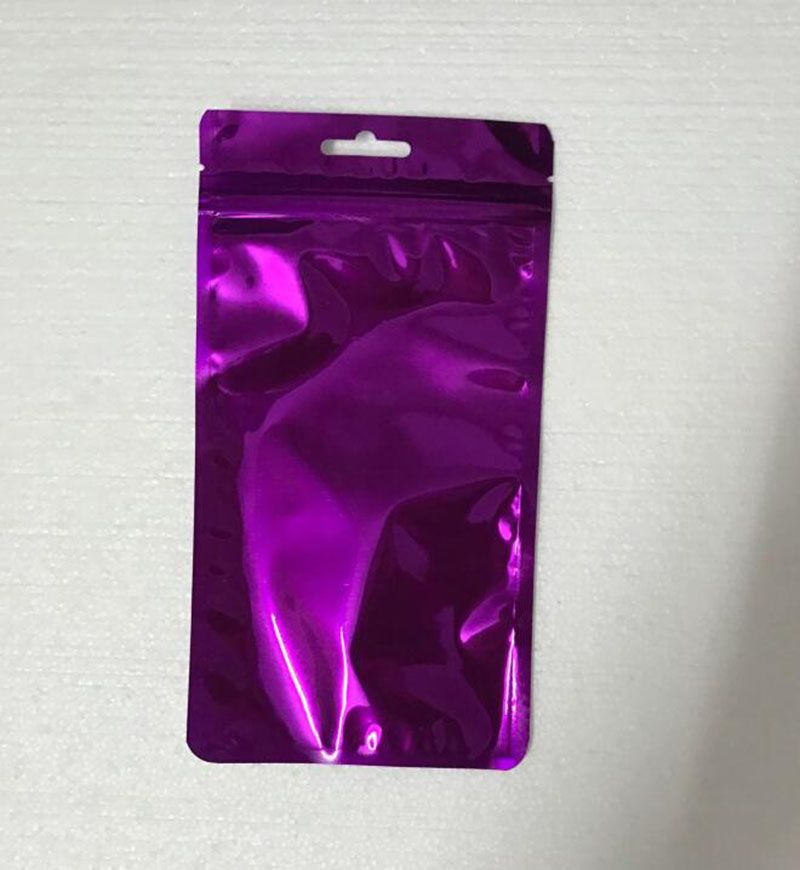 Purple empty bag