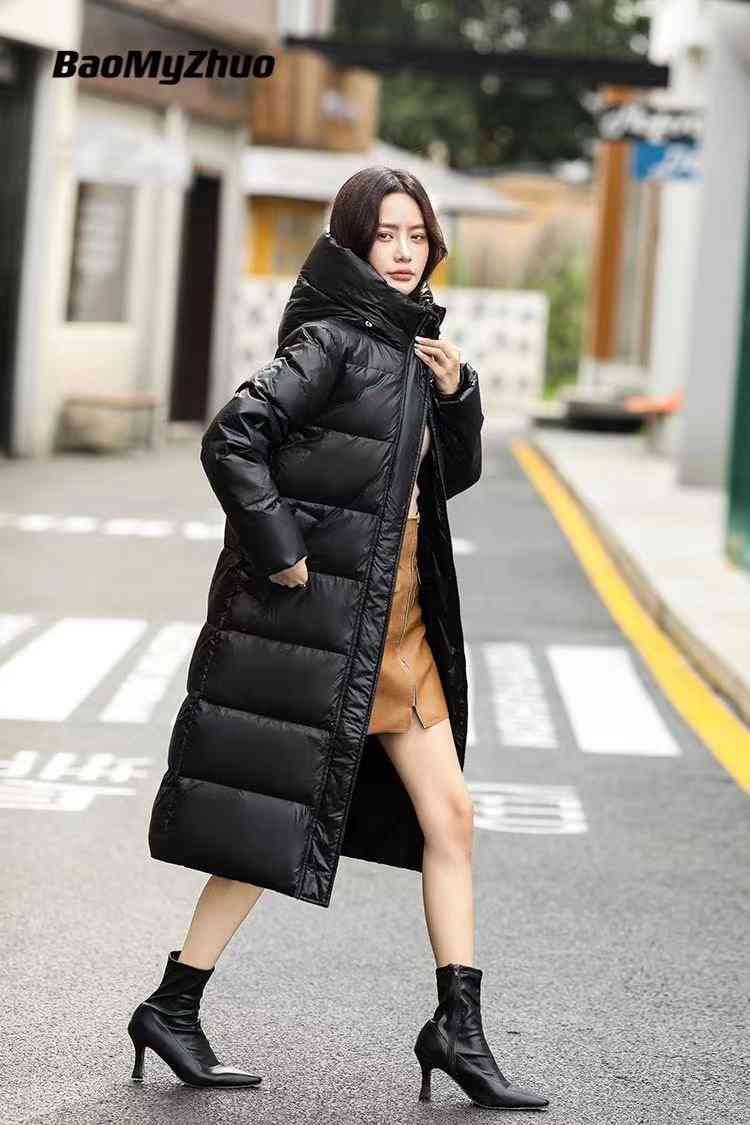 bustier puffer coat