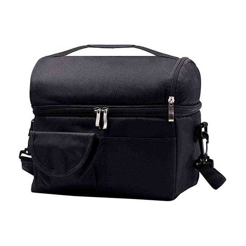 slim insulated lunch bolsa