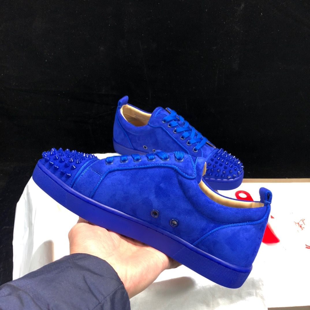 Royal blue designer shoes Clearance