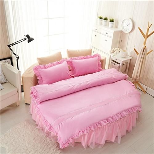 roze prinsesbed