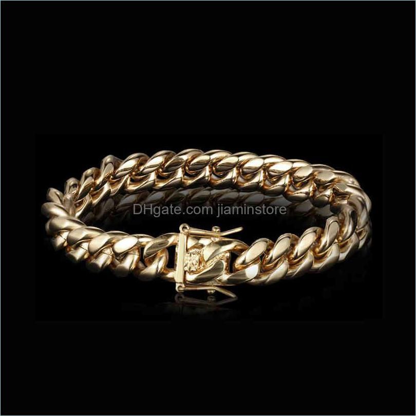 Braccialetto MJCN0053-GOLD-8,5 pollici