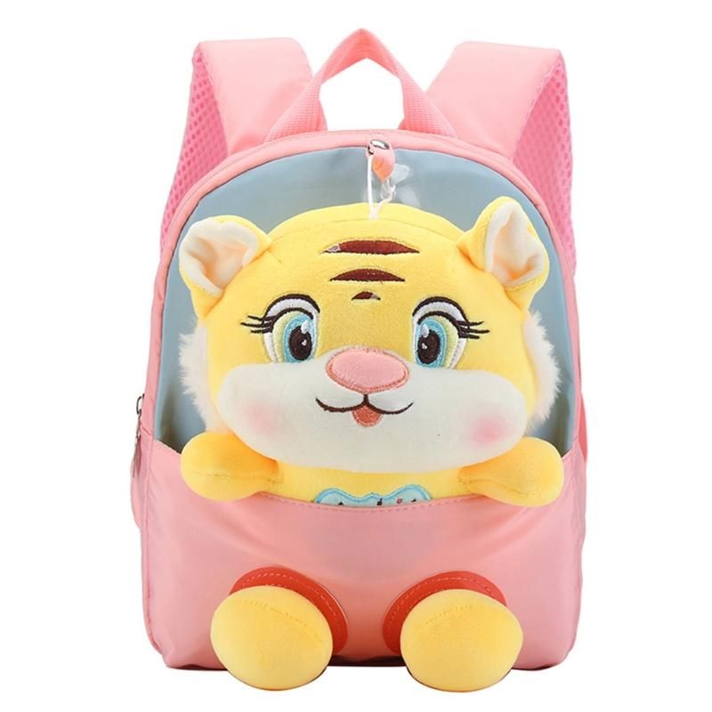 Backpack Cute Tiger Student School Cartoon Mini Schoolbag Kindergarten Doll  Bag