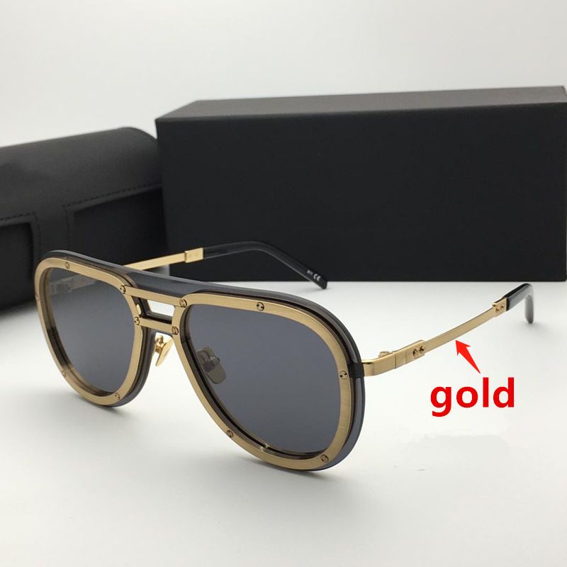 gold gray lens gold arms