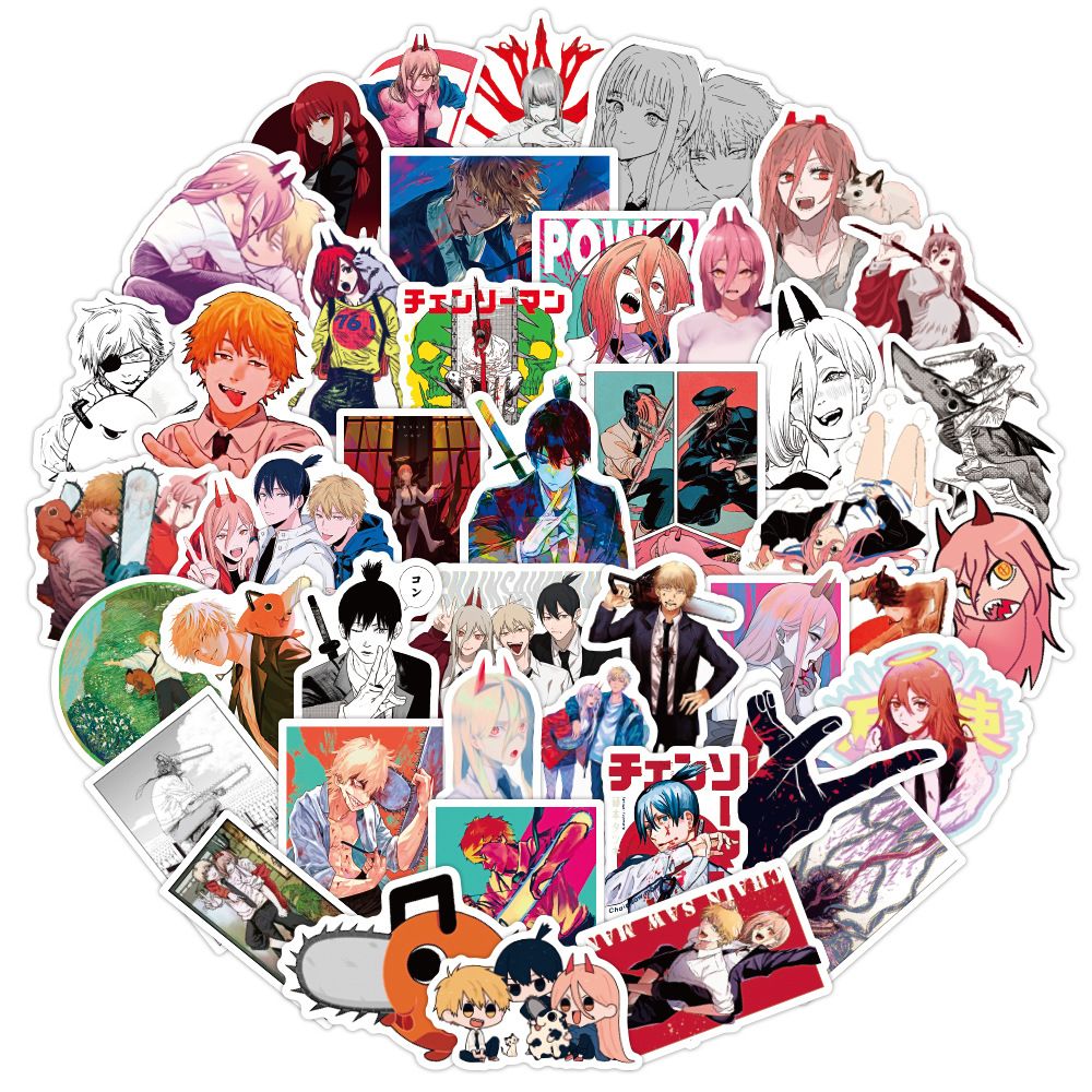 Compre 50 Unids Motosierra Hombre Anime Stickers Portátil Frigorífico  Skateboard Graffiti Maleta Impermeable Etiqueta Decoración Decoración De  Juguete A 0,76 € Del Victoriaport | Es.Dhgate.Com