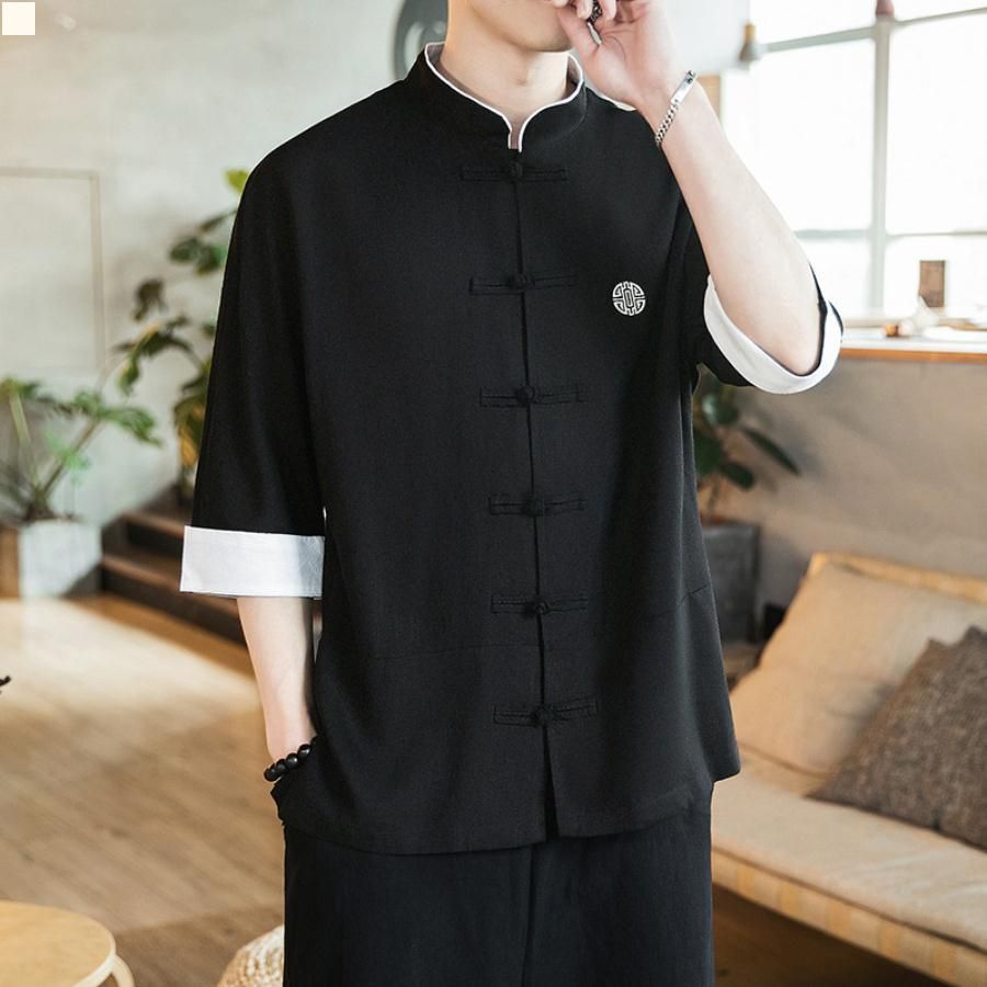 Descuento INCERUN de Color Sólido de los Hombres Camisa de Manga Corta Ropa  Vintage Casual Hombres Ropa 2021 Verano Transpirable Leisure Camisas Hombre  \u003c Ropa para hombre / Decohermetic.cl