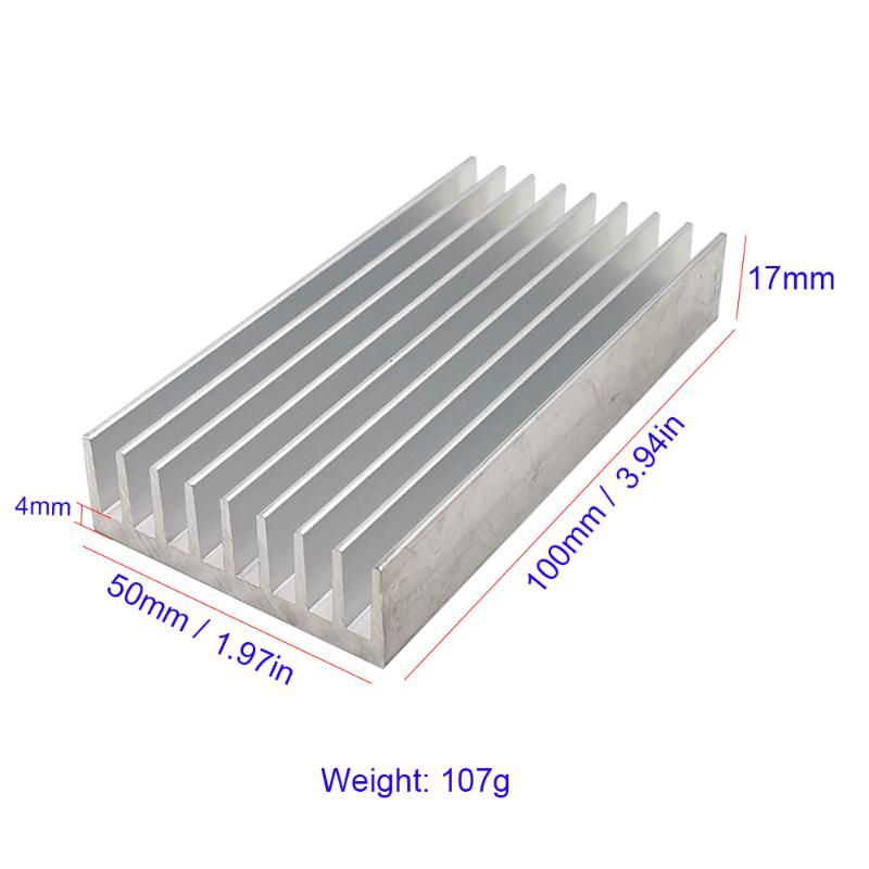 Dissipateur thermique de 100x50 mm