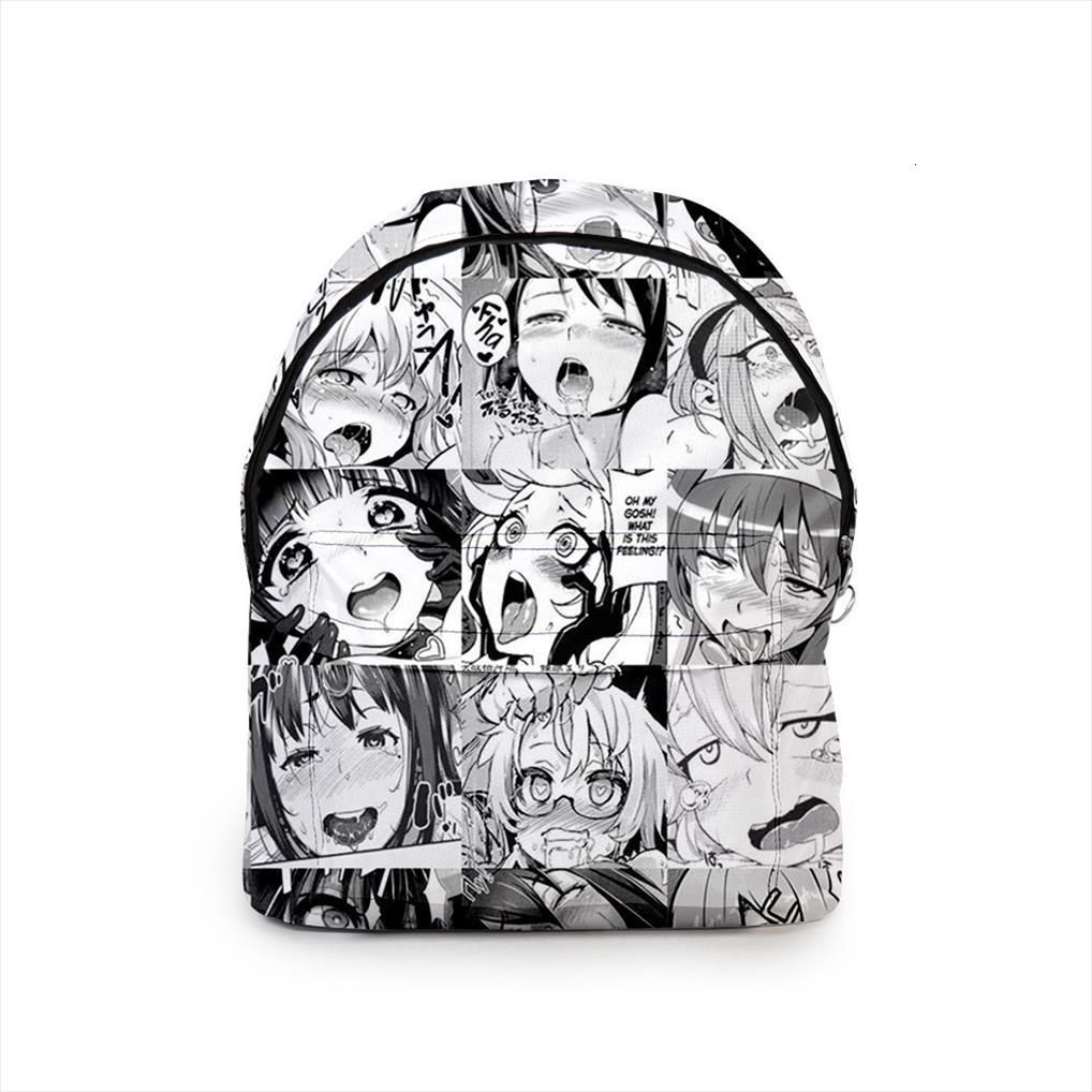 Acquistare Anime Kawaii Zaini Hentai Uomini Donne Ahegao Borse Scolastiche  Travel 3D Stampa Zaino Notebook Adolescente Economico | Consegna Veloce E  Qualità | It.Dhgate