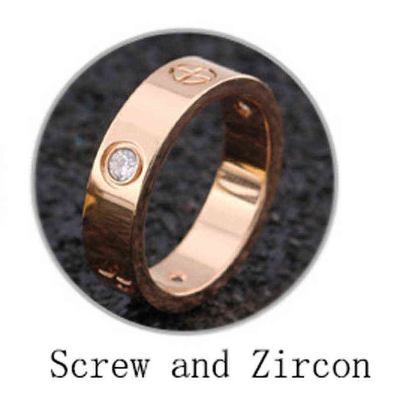 Screw Zircon Rose